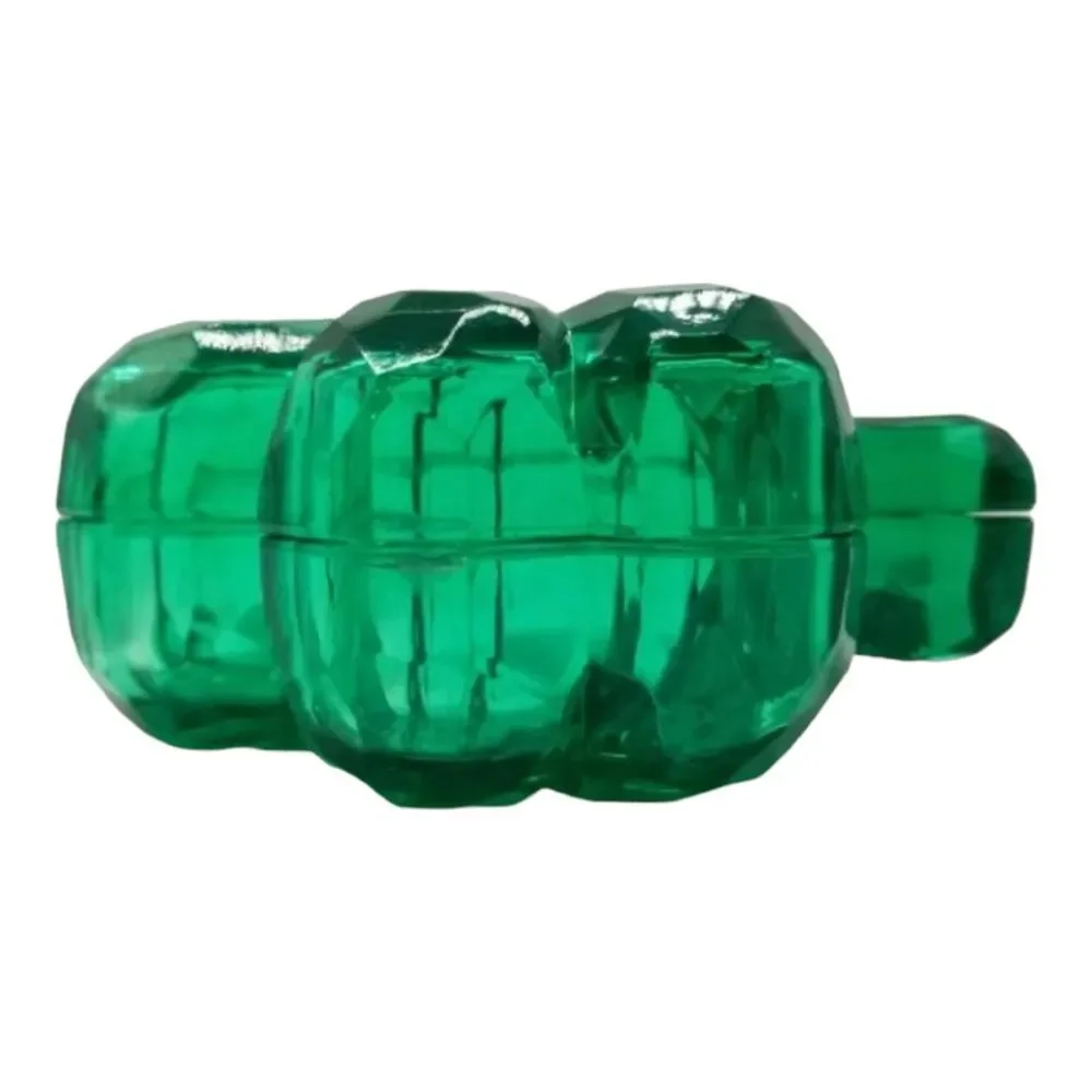 Shamrock Acrylic Case Three Leaf Clover Jewelry Candy Saint Patricks Container